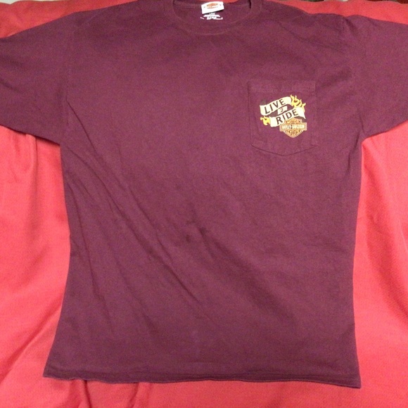 Vintage HARLEY DAVIDSON Batavia tshirt - Picture 1 of 5